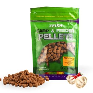 Spicy Garlic Carp & Feeder Hook Pellets 8mm/200g