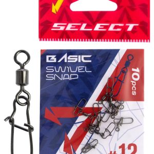 Select Agrafka z krętlikiem Basic Swivel Snap #12 (10 szt/opak)