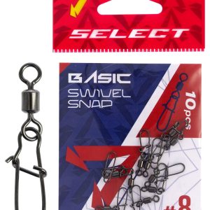 Select Agrafka z krętlikiem Basic Swivel Snap #8 (10 szt/opak)